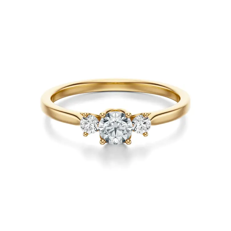 Pierścionek zaręczynowy z diamentami AJPZ_091